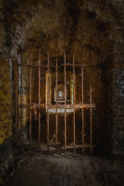 Verlassenes Gefängnis in Belgien von Digitale Schilderijen