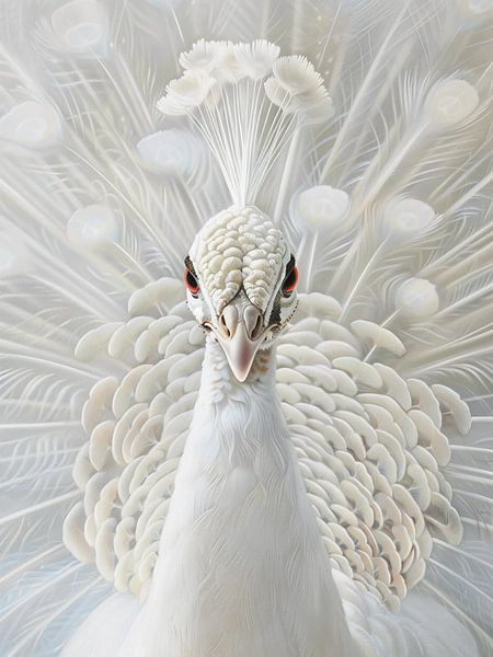 White peacock by haroulita