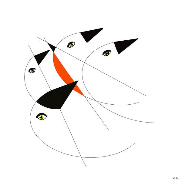Vögel von Martin Groenhout