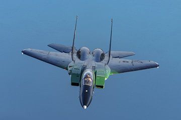 Un Boeing F-15 Eagle saoudien au-dessus de la Grèce. sur Jaap van den Berg