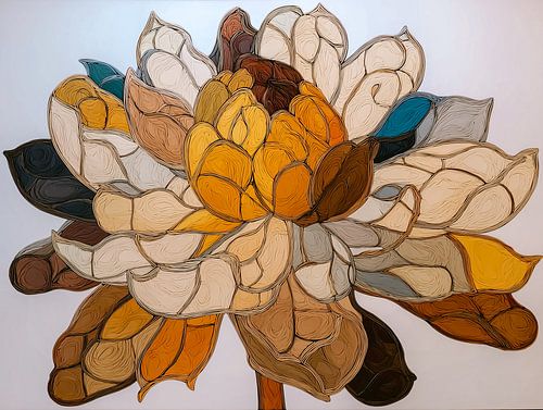 Layered Bloom by Thea