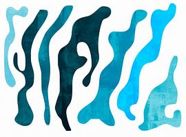 Fünfzig Schattierungen von Blau von Claudio Chagas