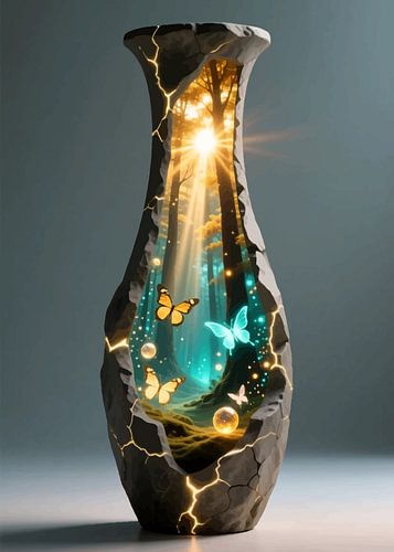 Abstracte Fantasie Vaas Sculptuur voor Modern Home Decor