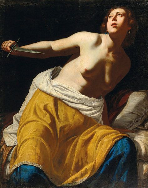 Lucretia, Artemisia Gentileschi von Meisterhafte Meister