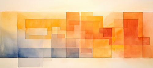 Colourful abstract painting 121938