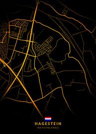 Hagestein City Map by Kenda Maruyama