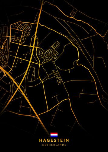 Hagestein Stadsplattegrond