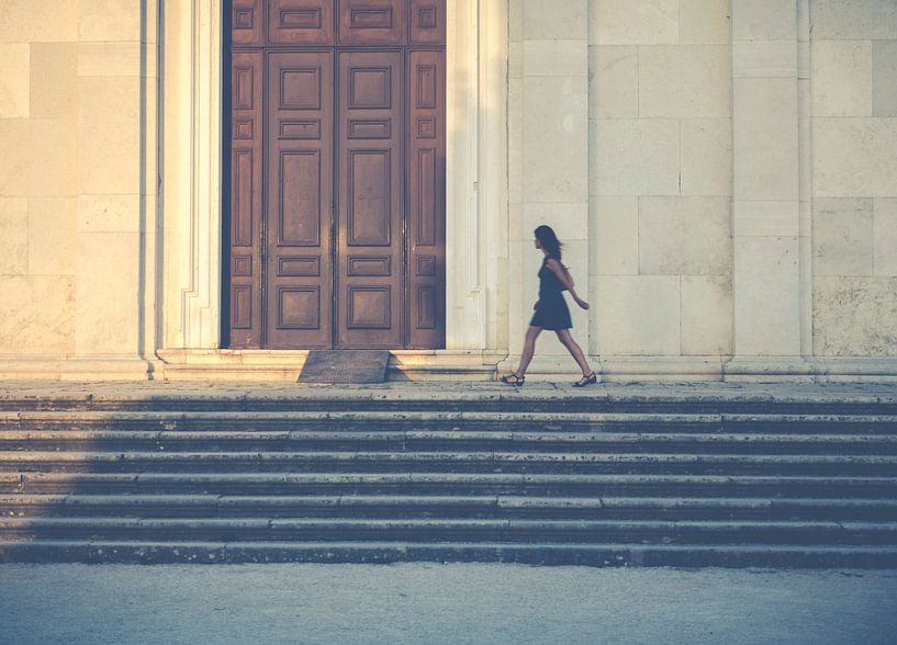 Marche le long de l'église par Van Renselaar Fotografie