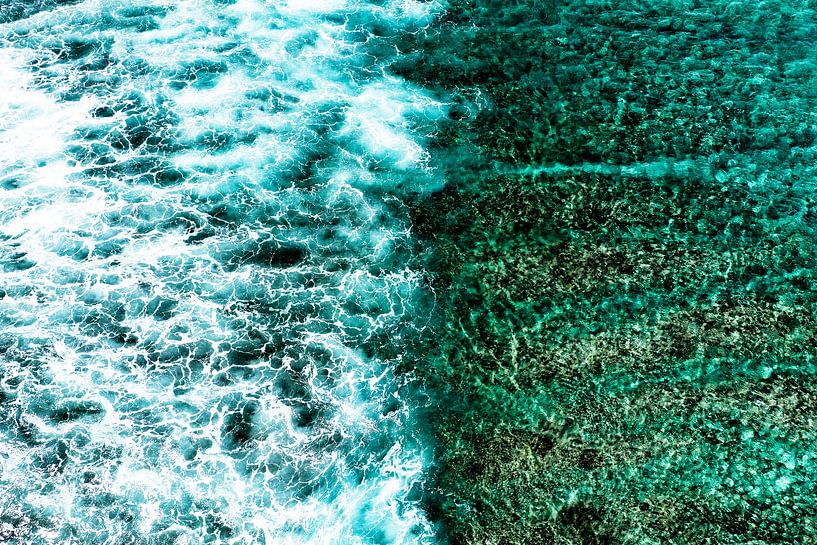 Aerial Summer - Wave Foam by Philippe HUGONNARD