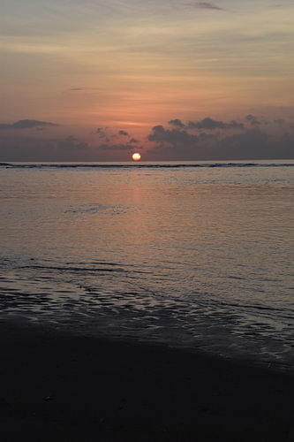 Zonsopkomst op Bali