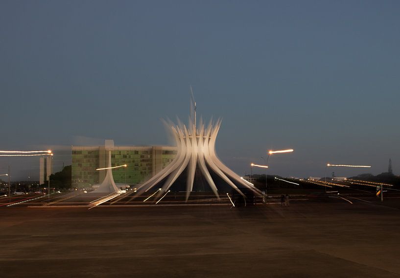 Cathedral of Brasilia, capital city of Brazil by Vicente M