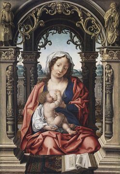 Environnement Jan Gossaert, Vierge à l'Enfant