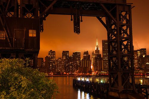 New York  im Abendrot