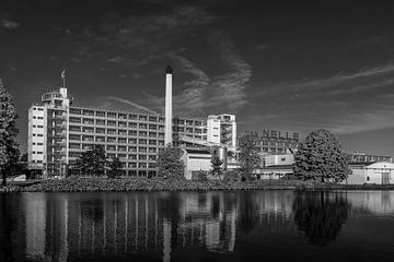 Van Nellefabriek in Rotterdam – industriële architectuur in zwart-wit van U&U Art