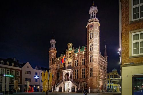 Venlo | Avondopname van het Stadhuis
