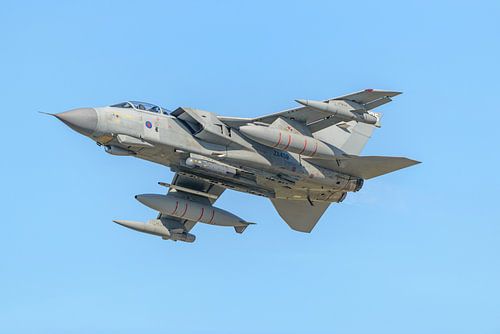 Décollage du Tornado de la Royal Air Force Panavia.