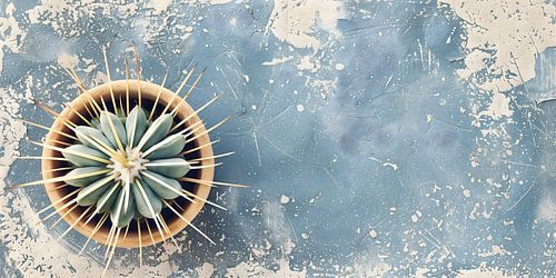 Een minimalistische studie in blauw