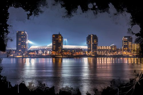 Feijenoord ART Rotterdam Stadion &quot;De Kuip&quot; Torens