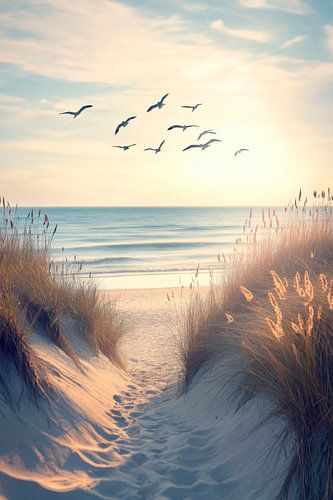 Strandweg Frühling