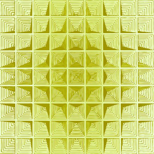 Retro Abstractie Geïnspireerd door Piet Mondriaan