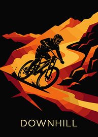 Downhill Descent by cotto art