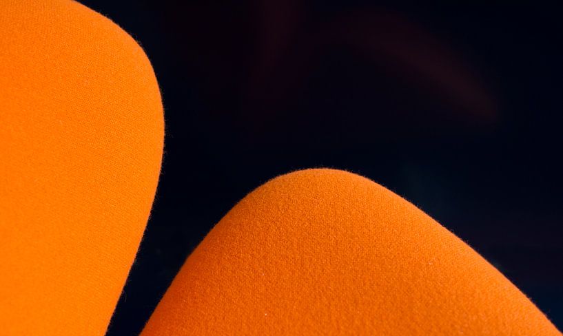 Abstractie in oranje par Greetje van Son