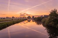 Autumn morning above Valleikanaal