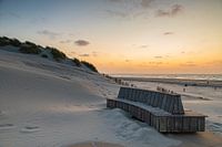 Sonnenuntergang am Strand von Ameland