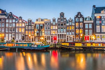 The canals of Amterdam by Dennis Van Den Elzen