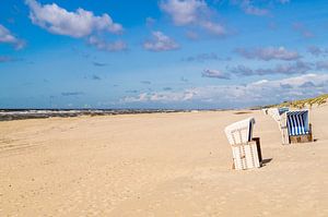 Strandstoelen aan de Noordzee op Sylt van Animaflora PicsStock