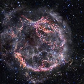 Cassiopeia A - A supernova remnant by NASA and Space