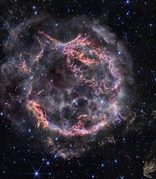 Cassiopeia A - Een supernovarestant van NASA and Space