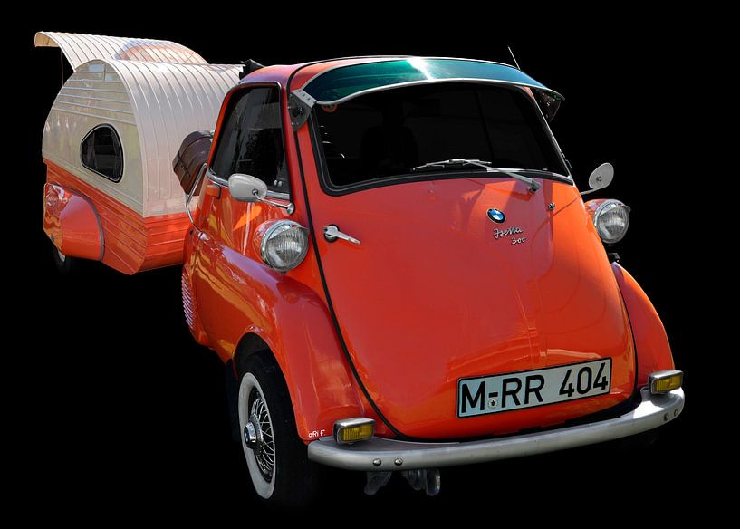 BMW Isetta 300 with Caravan ES Piccolo by aRi F. Huber