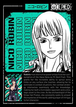 Nico Robin One Piece by Adam Khabibi