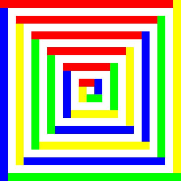 Permutation | ID=23 | V=05 | 6 of 6 | BGYBGY | P #01 von Gerhard Haberern