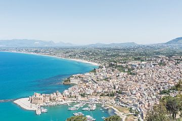 Siciliaanse kust en stad in het zuiden van Italië van Photolovers reisfotografie