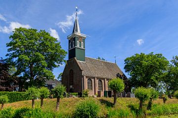 L'église historique du village de Grootschermer sur Photo Henk van Dijk