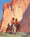 Cowboys Horse Riders van David Potter thumbnail