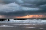 Westerschelde  -  Long exposure   van Ingrid Van Damme fotografie thumbnail