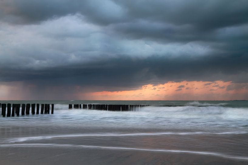 Westerschelde  -  Long exposure   van Ingrid Van Damme fotografie