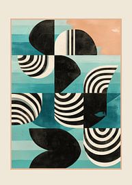 Retro-Geometrische Formen 2 von Branka Kodžoman