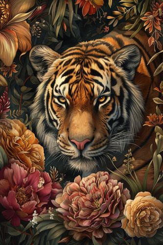 Tiger Whispers - Blossom Hidden