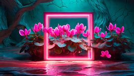 Bloemen met verlichting