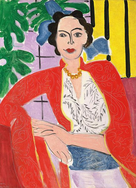 Henri Matisse. Woman with necklace by 1000 Schilderijen