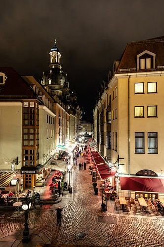 Münzgasse bei Nacht von Tilo Grellmann
