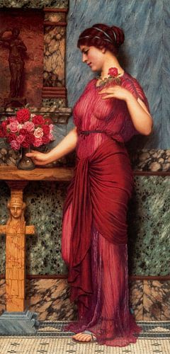 An offering to Venus - John William Godward