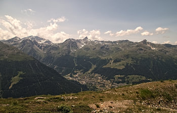 The Village in the Valley / Val d'Anniviers (Switzerland)