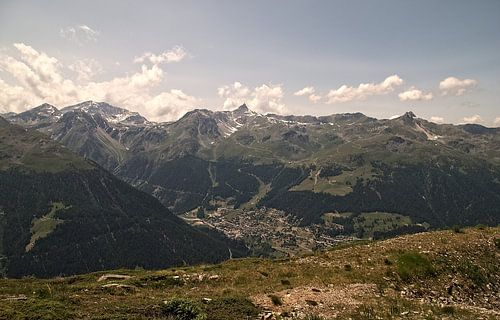 Het Dorp in de Vallei / Val d'Anniviers (Zwitserland)