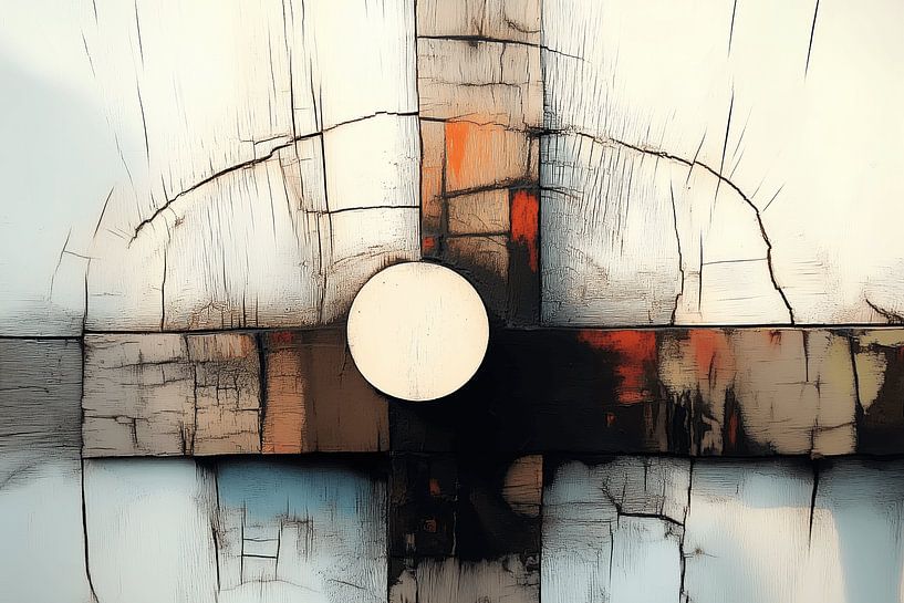 Abstract wood by Ton Kuijpers
