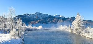 Journée hivernale glaciale au lac de Kochel sur Manfred Schmierl